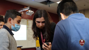 Interactive Labs in Middle School Science at the Academy of Math and Science